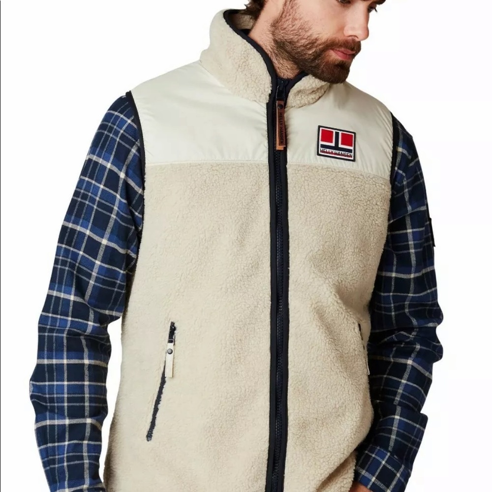 Helly Hansen 1877 PILE VEST CREAM US MENS Large